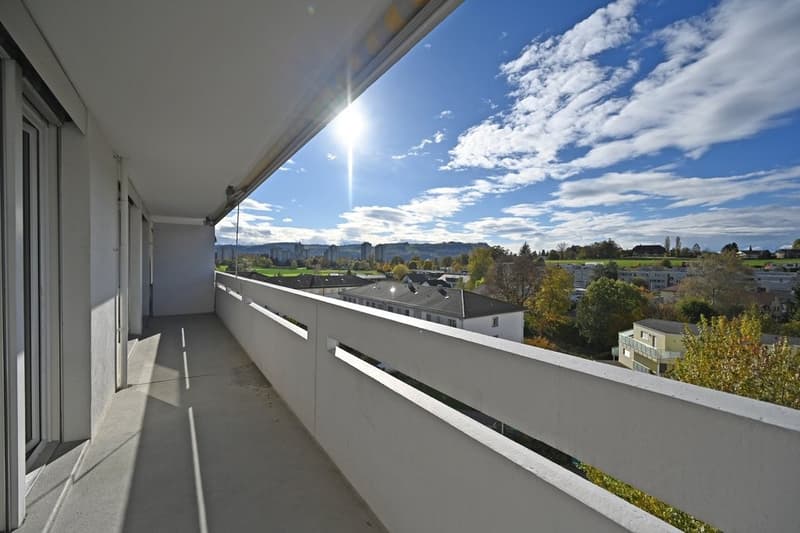 Balkon mit Aussicht