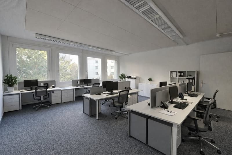 Visualisierung Büro