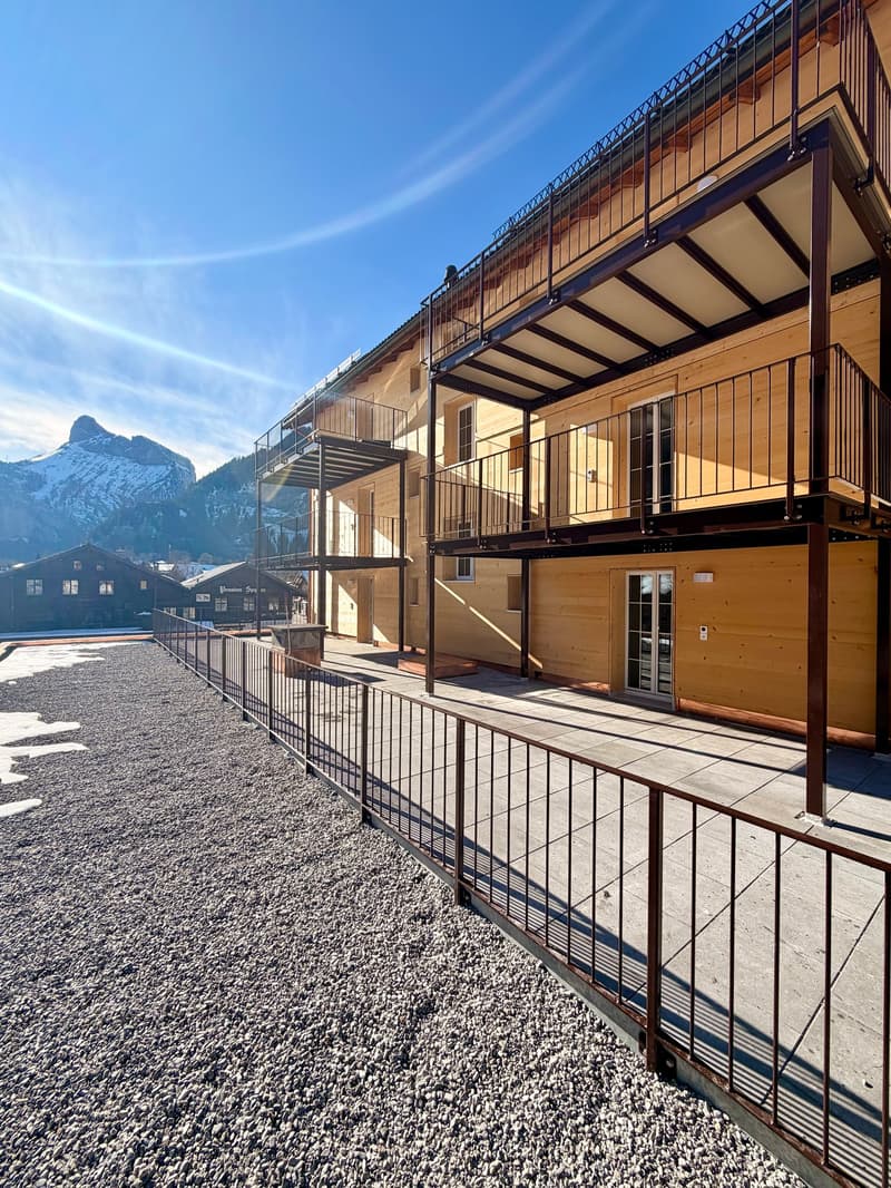 Charmante 3.5-Zimmer-Wohnung mit Balkon und herrlicher Aussicht in Kandersteg (9)