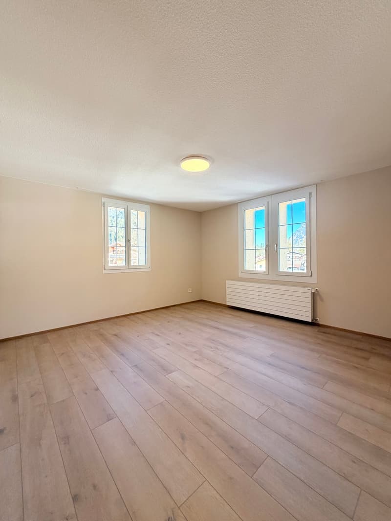 Charmante 3.5-Zimmer-Wohnung mit Balkon und herrlicher Aussicht in Kandersteg (7)