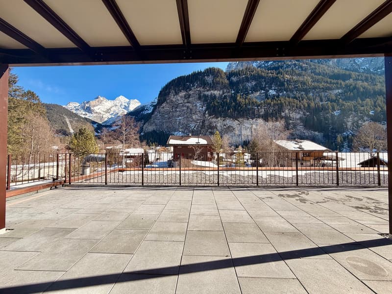 Charmante 3.5-Zimmer-Wohnung mit Balkon und herrlicher Aussicht in Kandersteg (8)