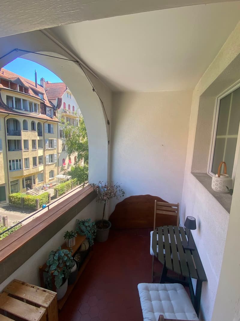 Charmante 3.5-Zimmer-Altbauwohnung mit Balkon in Bern (4)