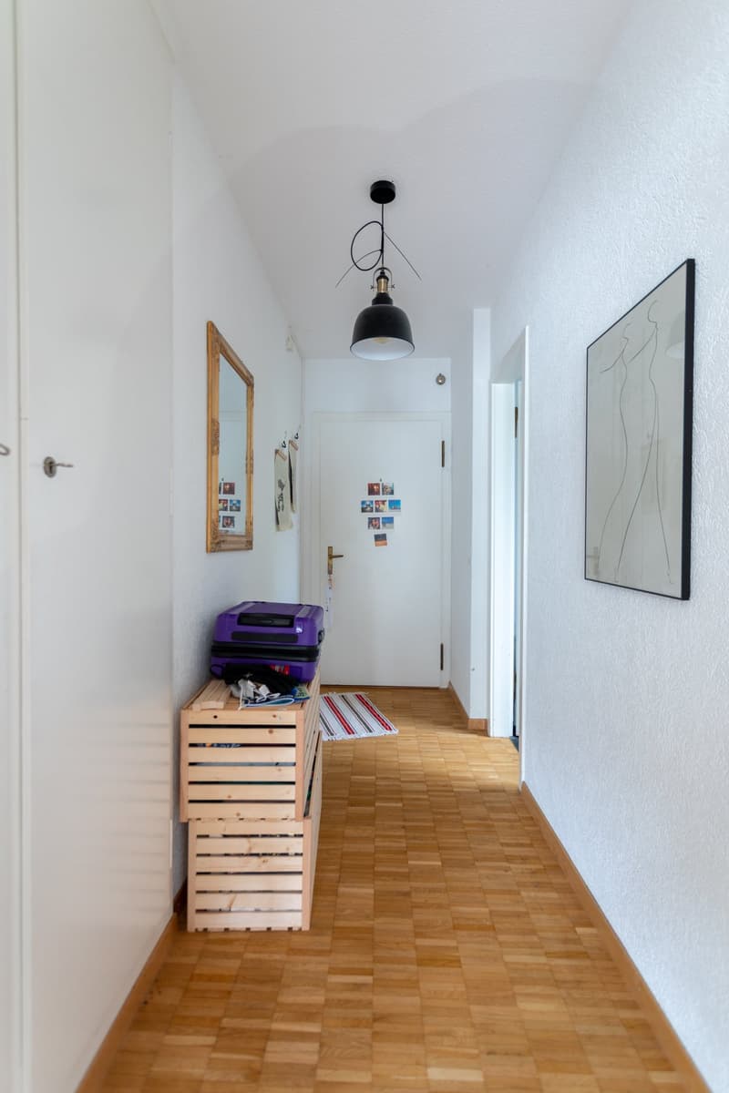 Grosszügie 1-Zimmer-Wohnung mit Kamin und Balkon in Bern (6)