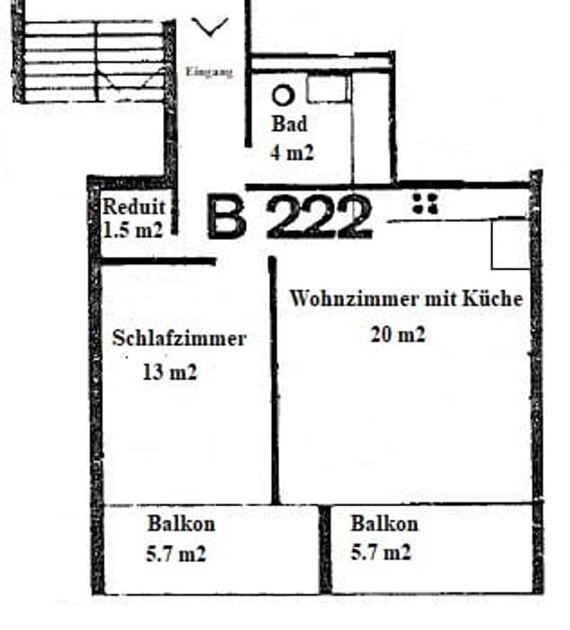Frisch renovierte 1-Zimmerwohnung in Aarau (10)