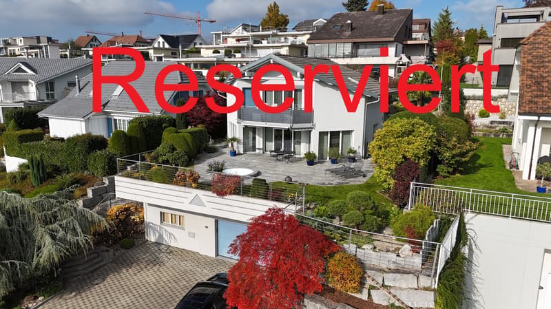 Modern 5.5-room single-family house with pool and dream view in Wohlen (1)