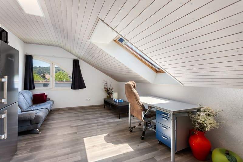 Zimmer im Dachgeschoss