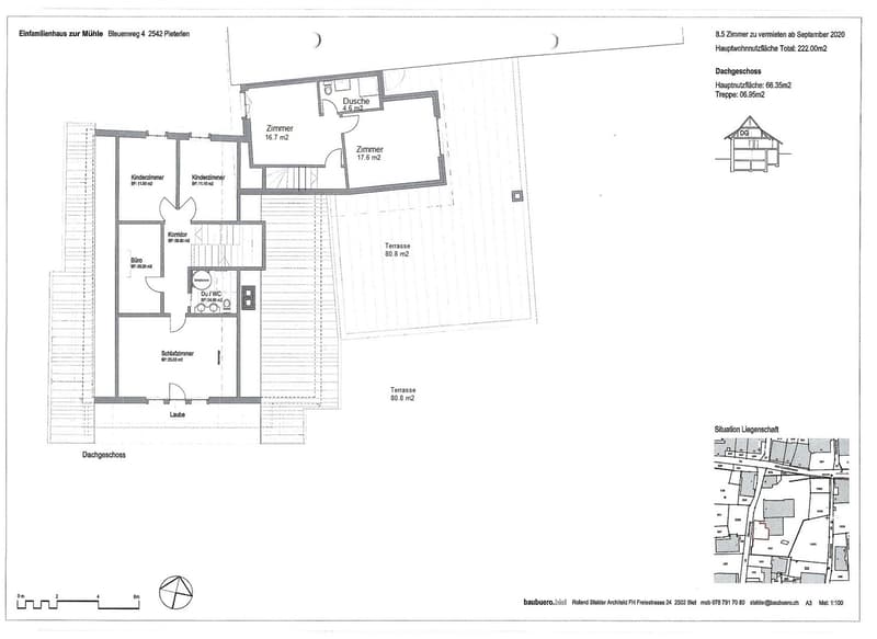OG Einfamilienhaus + Duplexwohnung (Bleuenweg 4)