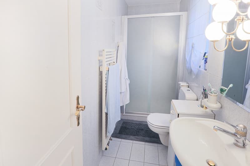 Dusche, WC, Lavabo EG