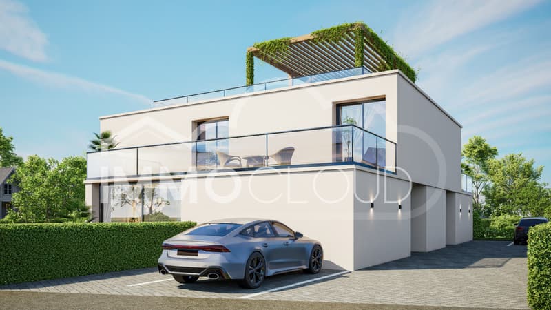Villa con terrazza panoramica sul tetto - tra vigneti, lago e Riviera (5)
