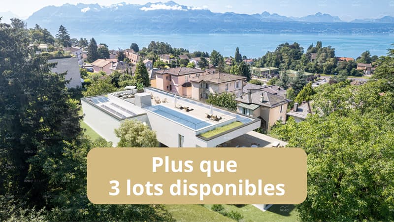 Terrasse et jardin à Lutry ! (3)