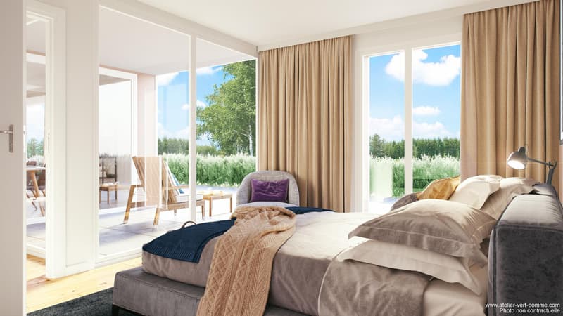 3.5 rooms with large balcony: Construction site open! (2)