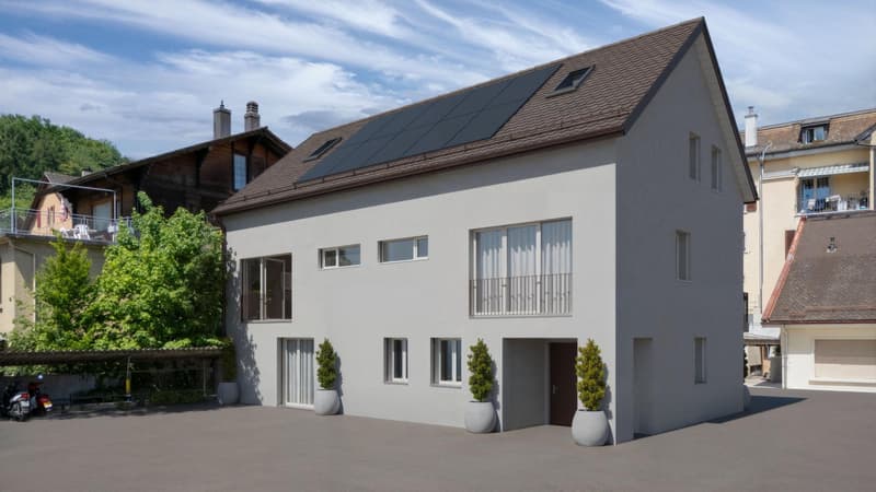Rare on the market: 2.5 rooms new build just two steps from the train station! (4)