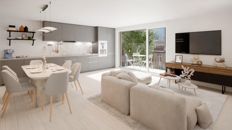 Nouvel Horizon ; promotion neuve en vente sur plan (4)