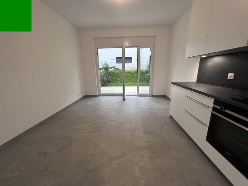 1,5 Pièce neuf avec terrasse et jardin ! (2)