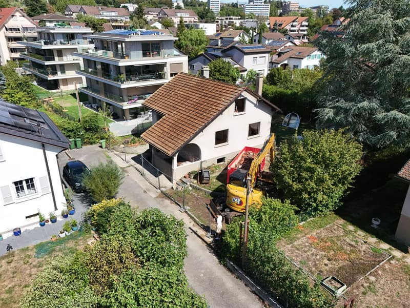 Rez avec jardin de 250 m2 - chantier ouvert ! (7)
