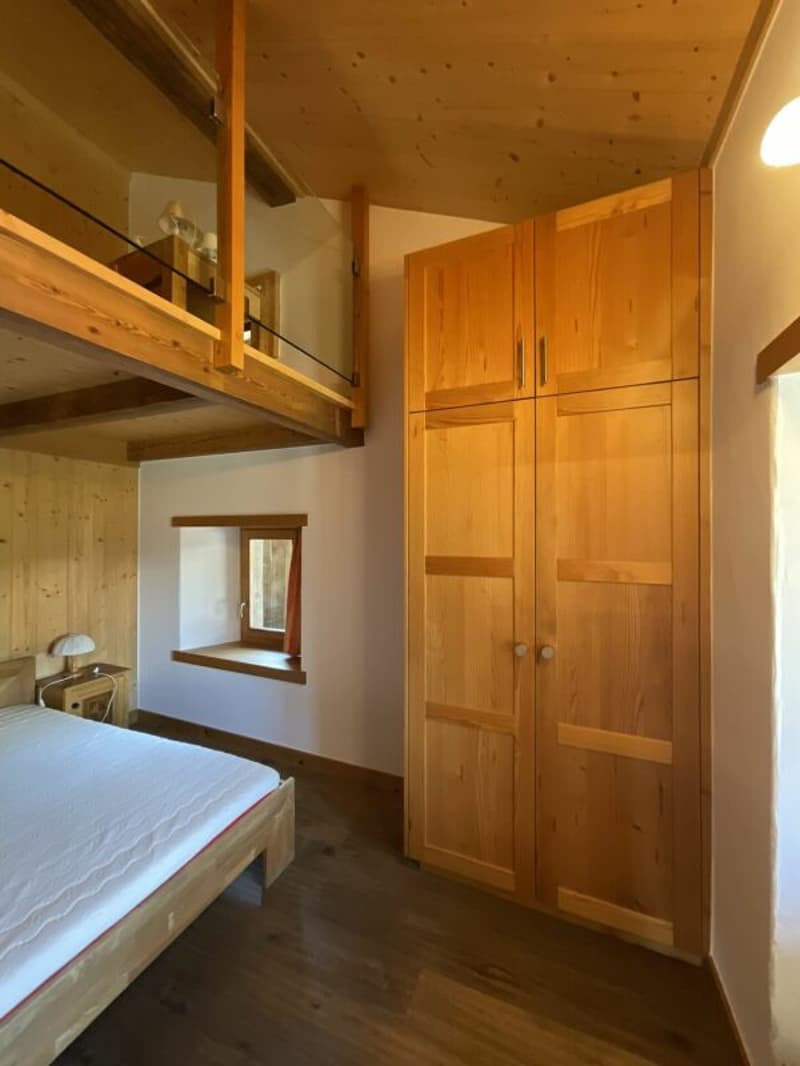 Apartment and land for sale in the village of Vollèges (15)