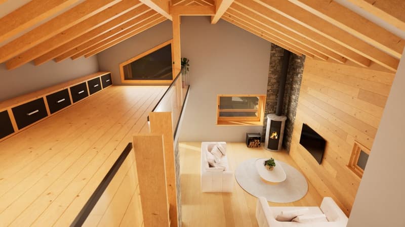 Chalet alpin avec vue panoramique au coeur des 4 Vallées copie (9)
