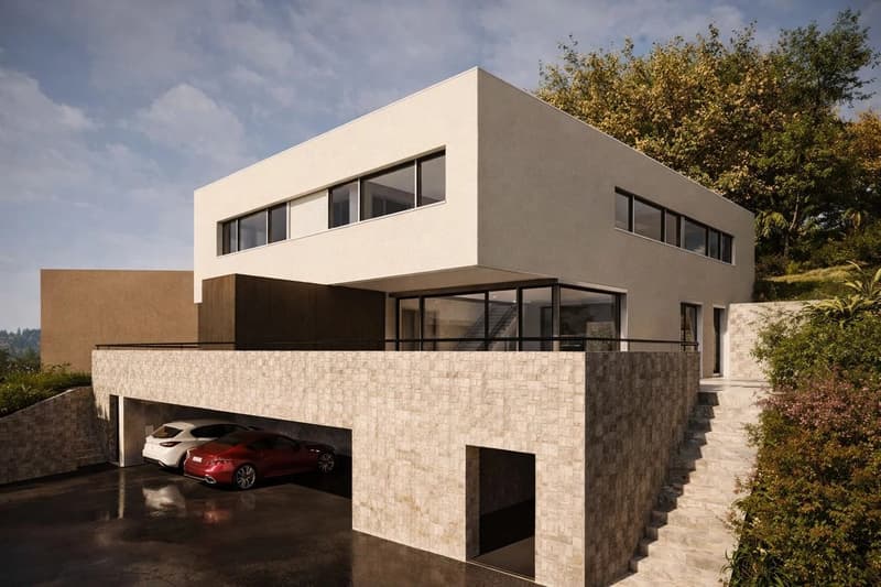 Bellissima villa a schiera moderna con grande terrazza a Ursy (2)
