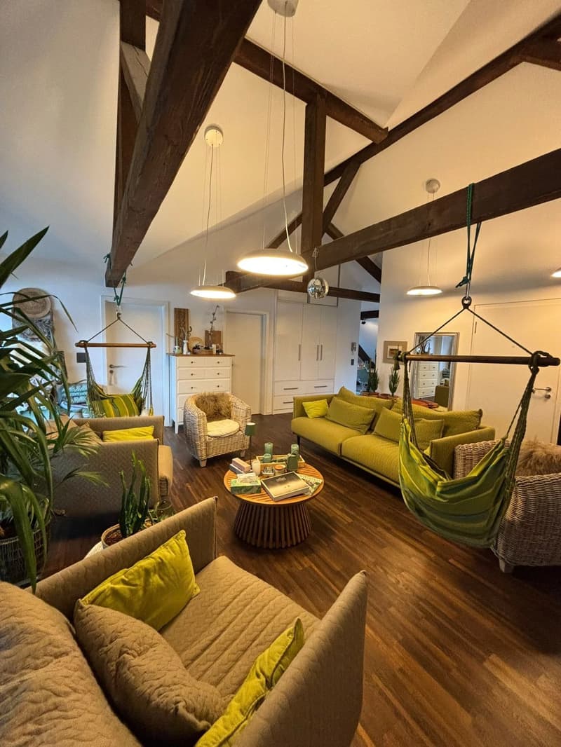 In vendita: appartamento 3,5 locali, 127 m² a Bulle, luminoso e atipico (9)