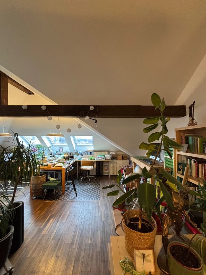 In vendita: appartamento 3,5 locali, 127 m² a Bulle, luminoso e atipico (4)