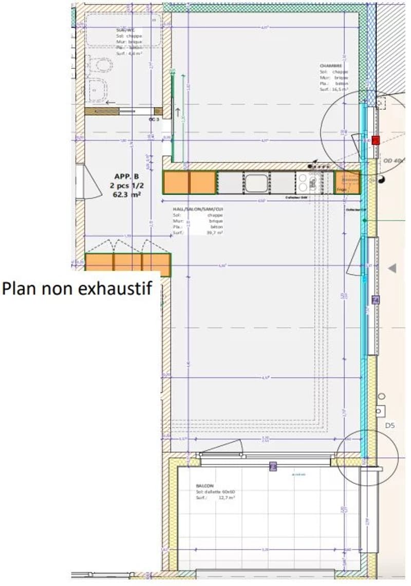 Zu vermieten: Superbe Apartment mit 2.5 Zimmern von 63 m², hell, mit Aufzug und ohne Schwellen (12)