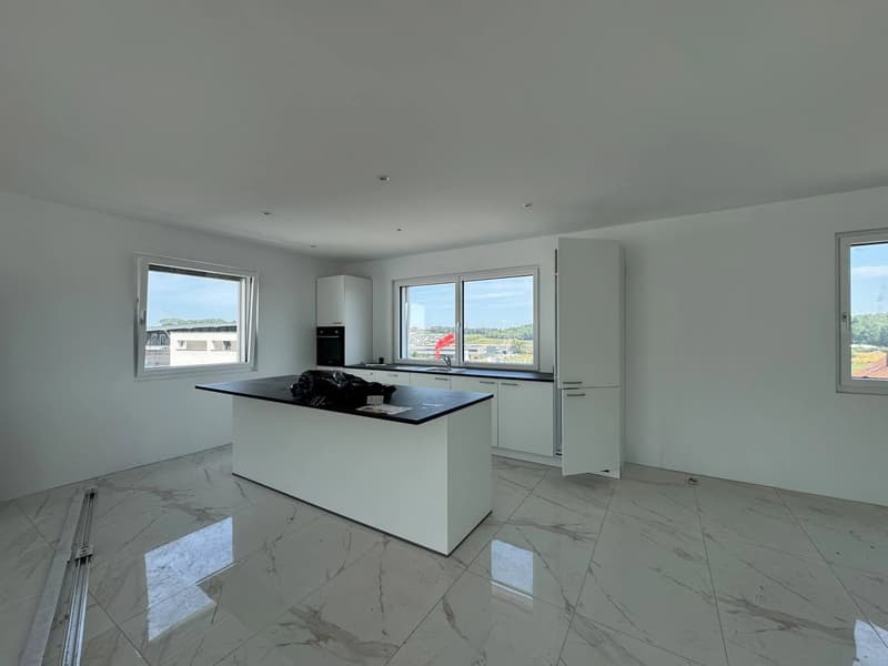 À louer ? Magnifique duplex neuf de 4.5 pièces avec ascenseur privatif à Farvagny (3)