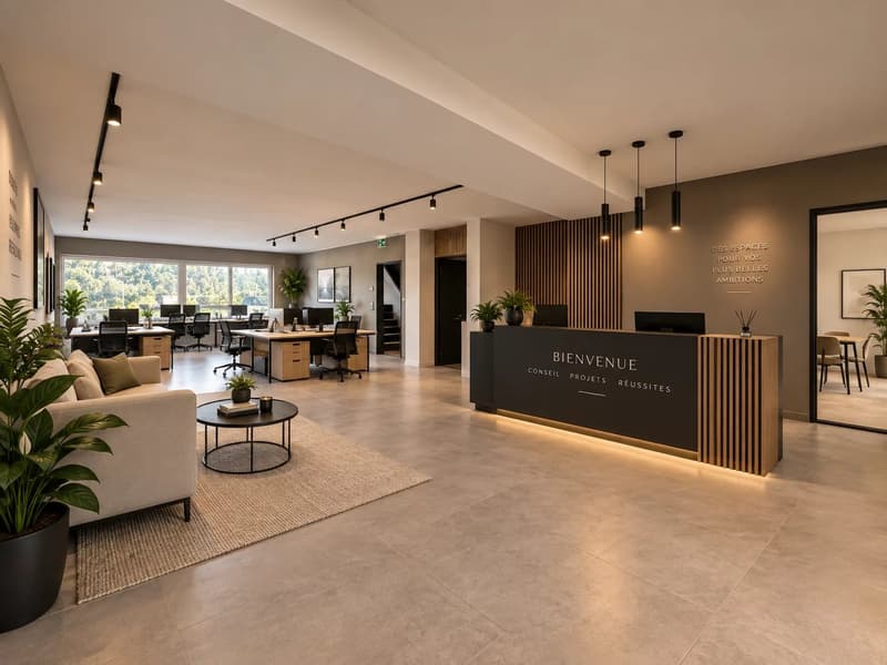 À louer ? Surface administrative neuve de 145.8 m² (1)