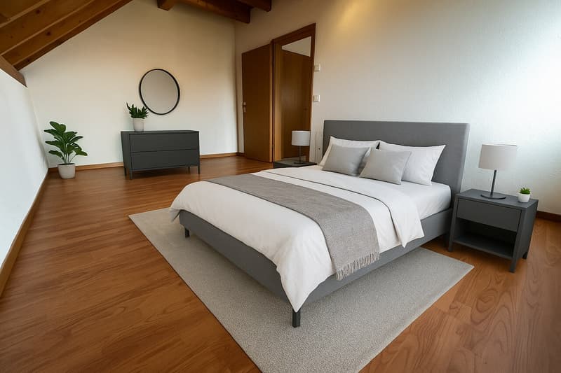 Hell 3-Zimmer Duplex-Dachwohnung mit neuer Küche und Sauna zu vermieten (20)