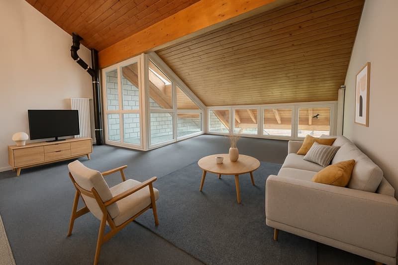 Modern 5½-room row house with garden in Büren a. Aare for rent (28)