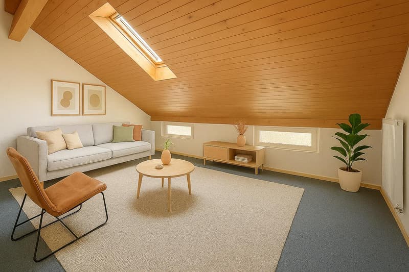 Modern 5½-room row house with garden in Büren a. Aare for rent (27)