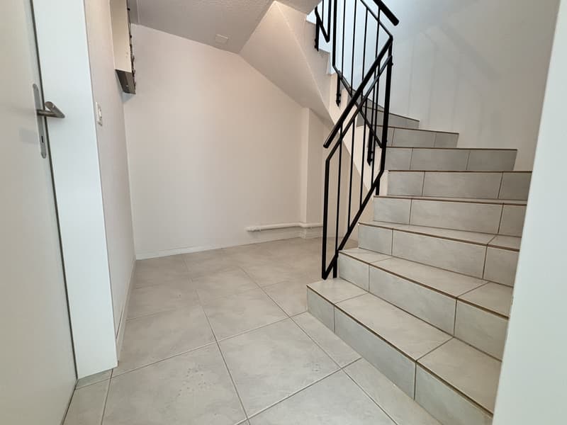 Casa a schiera moderna, fresca di ristrutturazione con 4½ locali e giardino in affitto a Pieterlen (19)