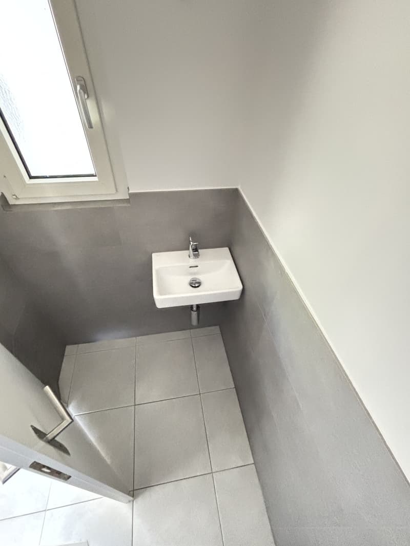 Casa a schiera moderna, fresca di ristrutturazione con 4½ locali e giardino in affitto a Pieterlen (3)