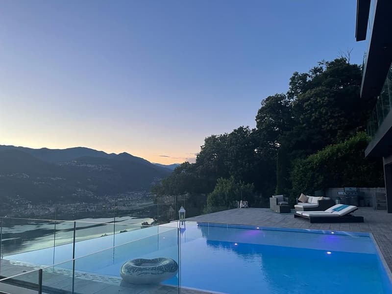HIGH STANDING Villa (con 2 app.) Infinity Pool e splendida Vista Lago (8)