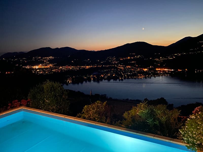 Villa con piscina e vista lago 180gradi - vendita diretta dal proprietario (6)