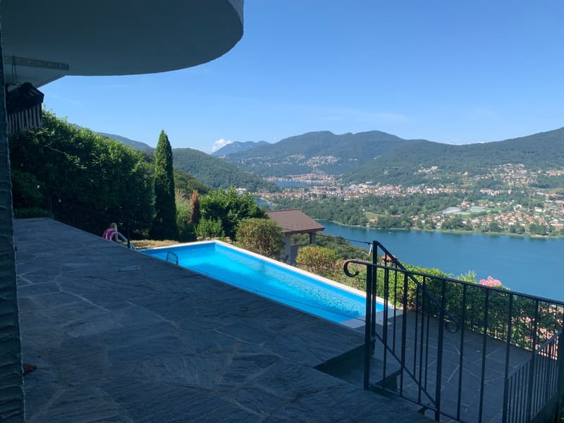 Villa con piscina e vista lago 180gradi - vendita diretta dal proprietario (7)