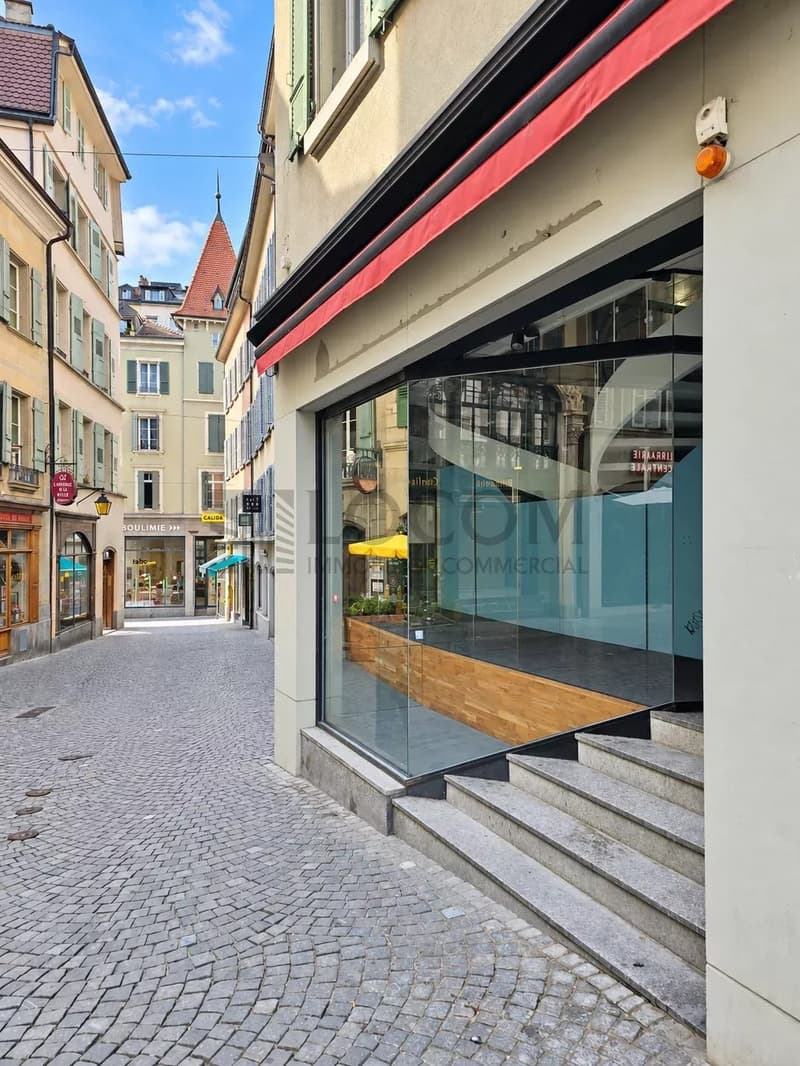 Une opportunité commercial rare en hyper-centre de Lausanne (1)