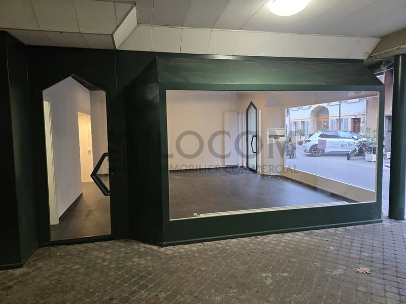 MORGES CENTRE ? Arcade commerciale de 50 m² à louer | 2 belles vitrines | Boutique, showroom ou services (2)