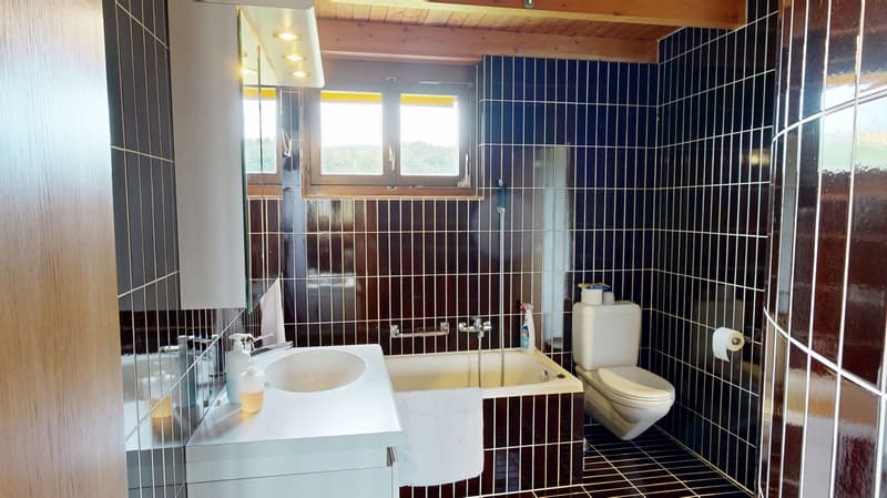 ensuite Badezimmer