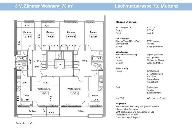 Grundrissplan