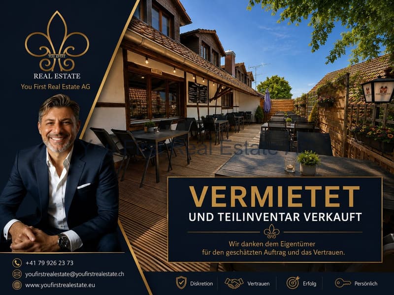 Charmant Restaurant / Bar de Musique / Pub à Louer ou à Vendre à Aarwangen (1)