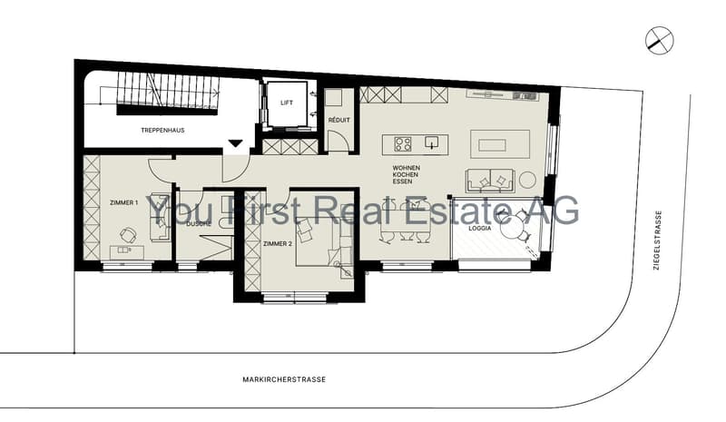 Grundrissplan W3