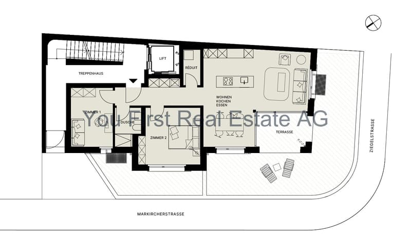 Grundrissplan W1