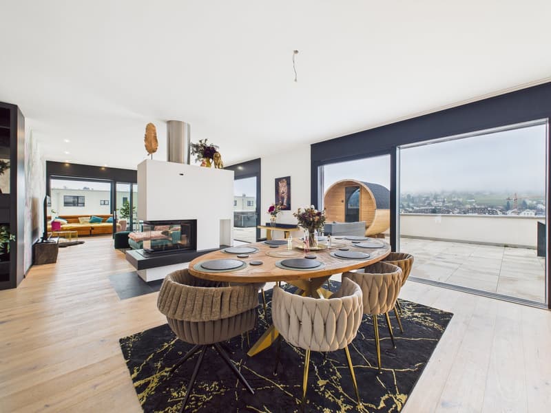 Luce. Aria. Lusso. – Appartamento attico esclusivo 5.5 locali con Jacuzzi & giardino d'inverno (17)