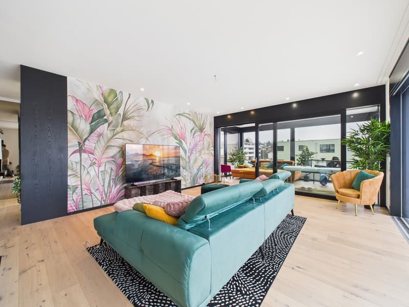 Luce. Aria. Lusso. – Appartamento attico esclusivo 5.5 locali con Jacuzzi & giardino d'inverno (8)