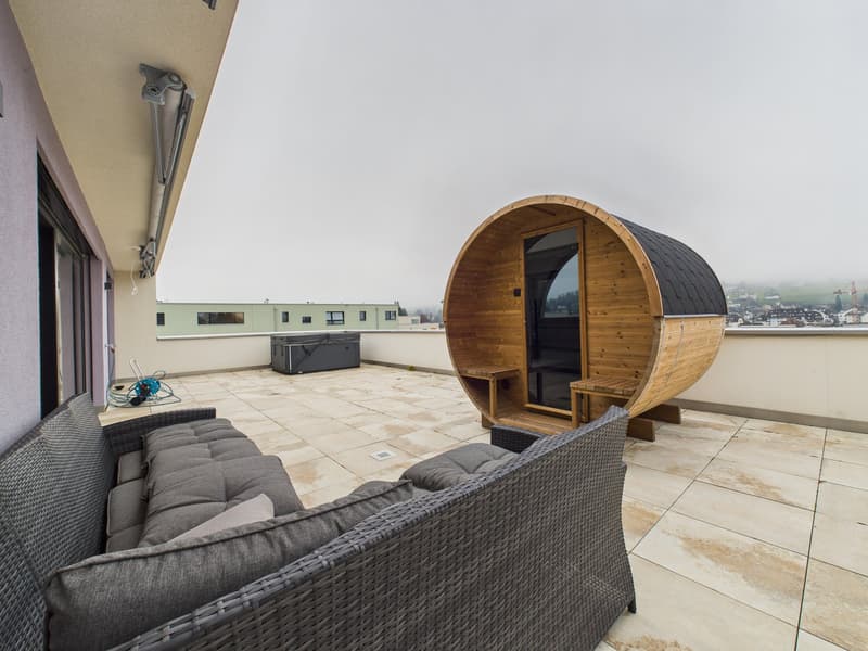Luce. Aria. Lusso. – Appartamento attico esclusivo 5.5 locali con Jacuzzi & giardino d'inverno (22)