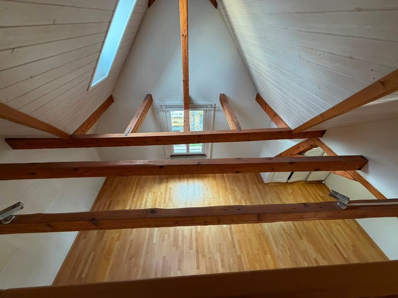 Charmantes Dachwohnung mit 4 Zimmern in Biel/Bienne (8)