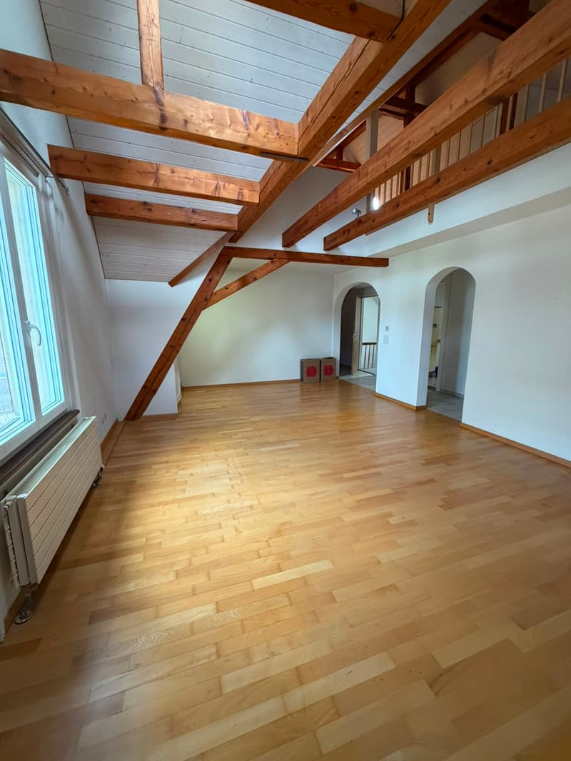 Incantevole appartamento sotto il tetto di 4 locali a Biel/Bienne (1)