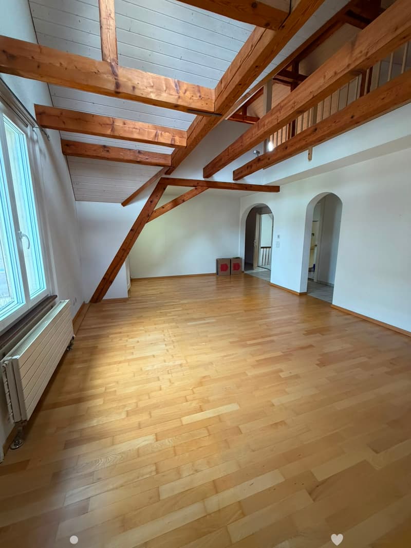 Charmantes Dachwohnung mit 4 Zimmern in Biel/Bienne (1)