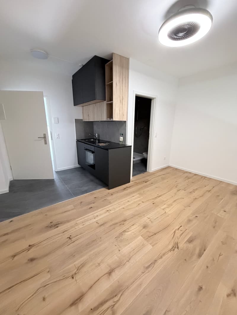 Studio moderne à louer à Bienne – Rue des Prés 9 (1)