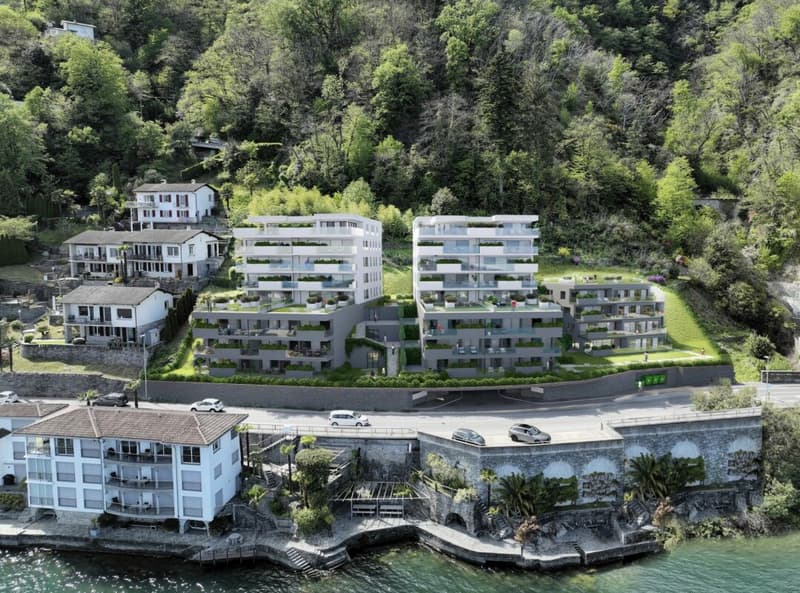 Brissago - Attikawohnung mit Privatstrand (6)